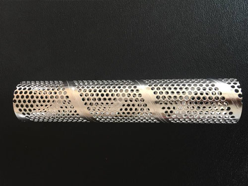 Spiral Seam Lock Perforated Tube